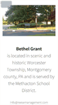 Mobile Screenshot of bethelgrant.com