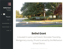 Tablet Screenshot of bethelgrant.com